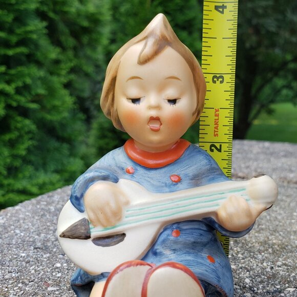 M J Hummel - Titled "JOYFUL" - Porcelain Figurine - Picture 8 of 9